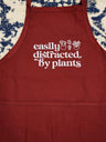 Easily Distracted by Plants Apron