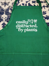 Easily Distracted by Plants Apron