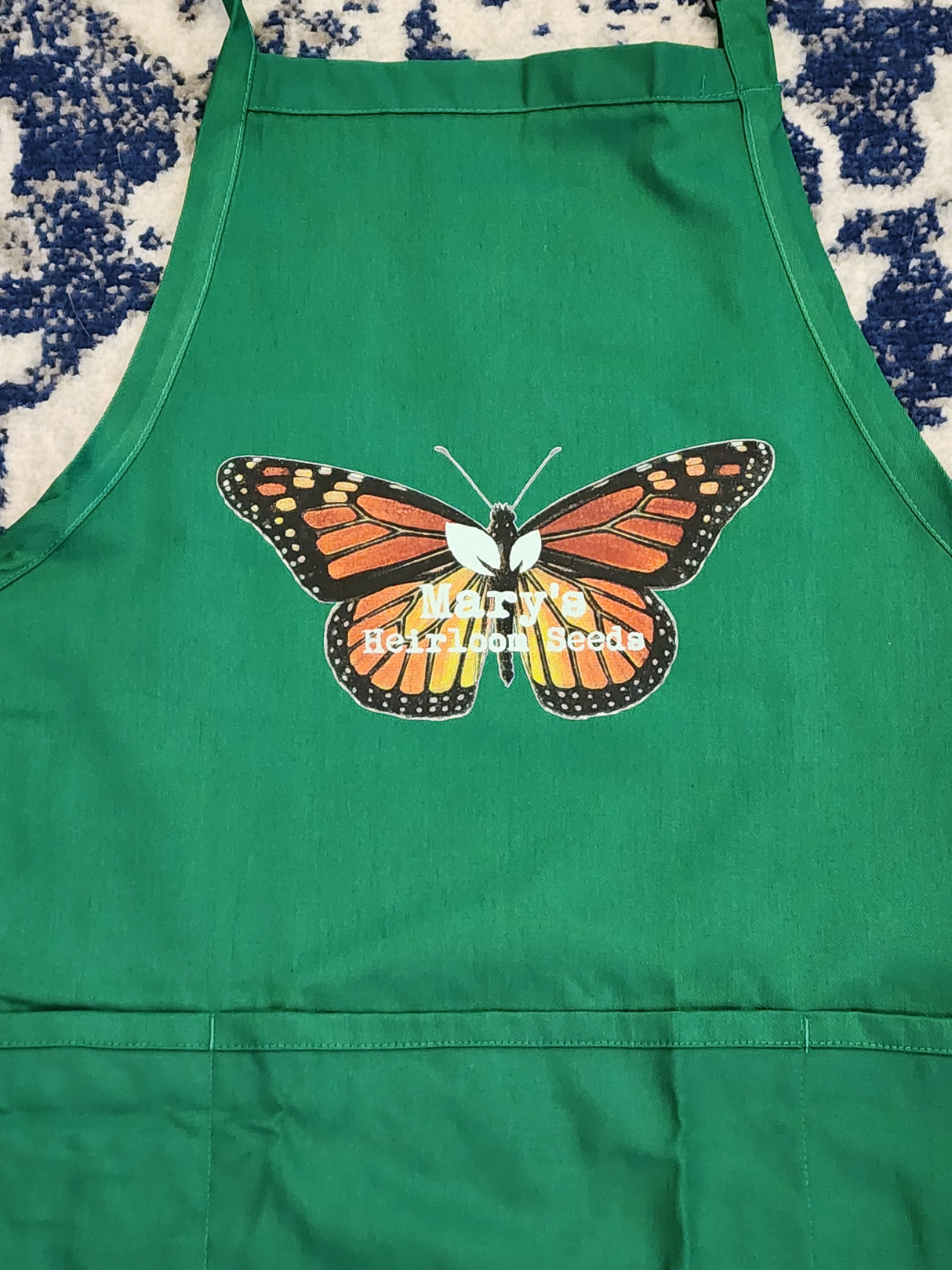 Mary's Heirloom Seeds Butterfly Apron