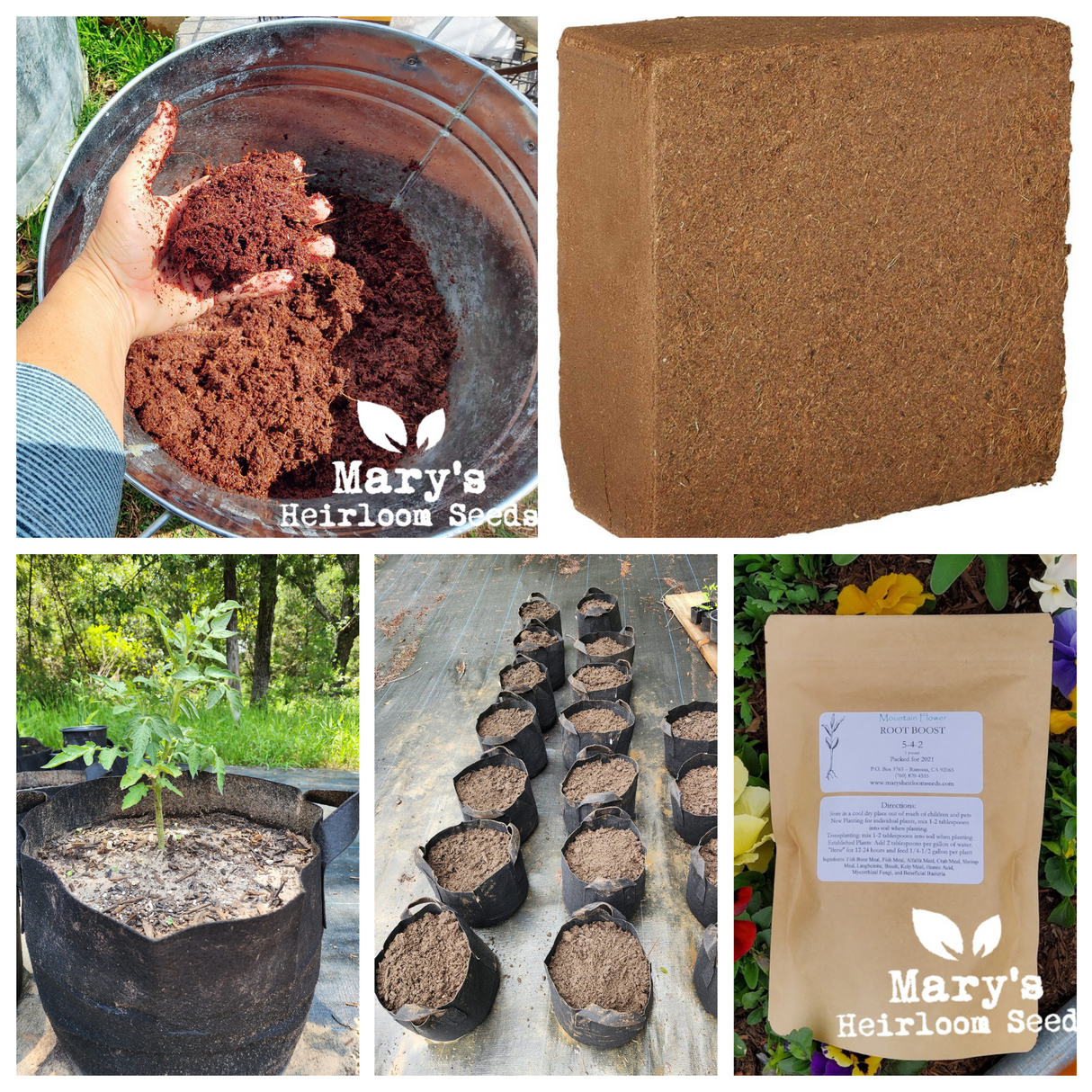 XL Garden in a Bag Starter Kit with Root Boost