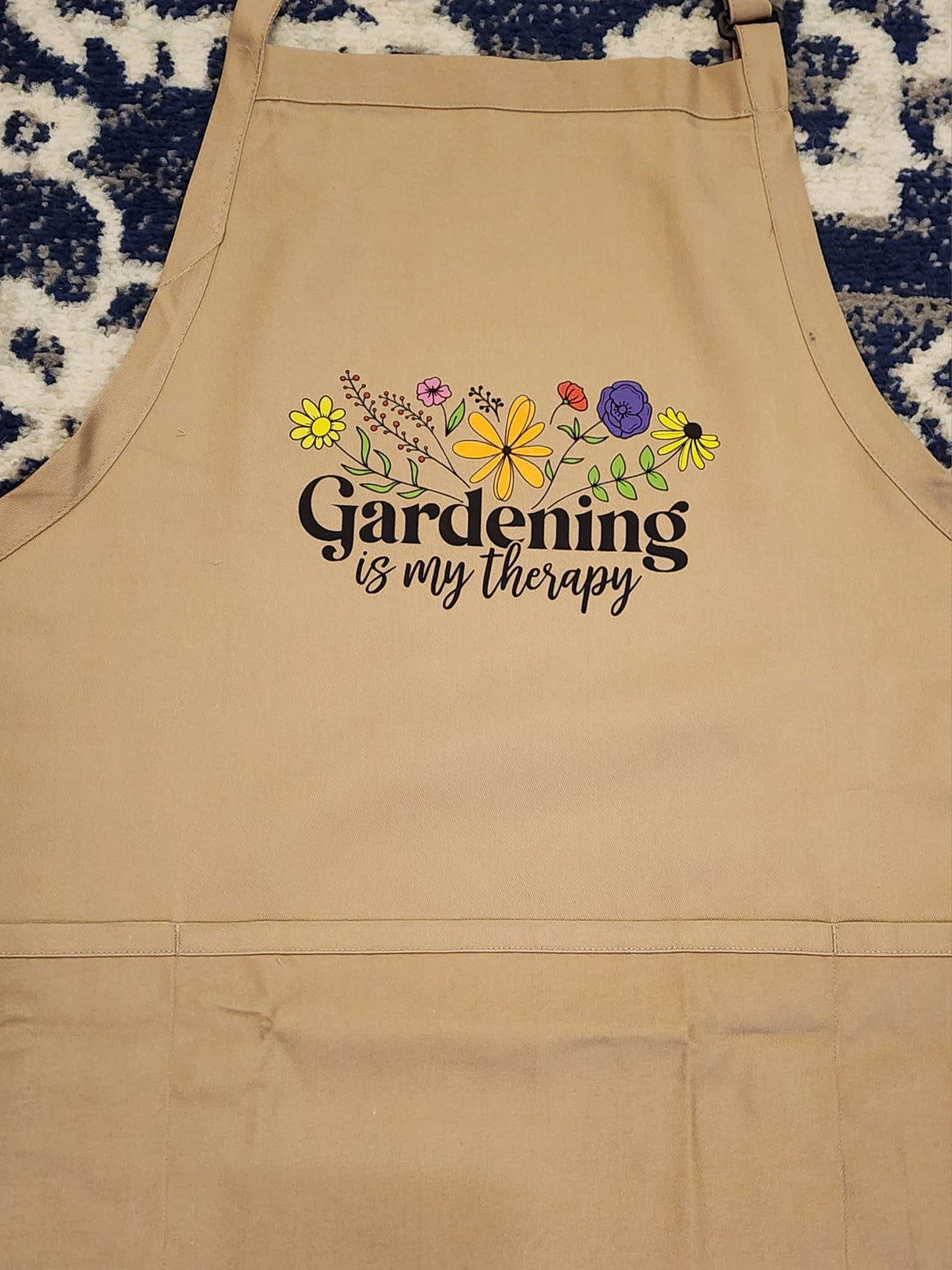 Gardening is My Therapy Apron