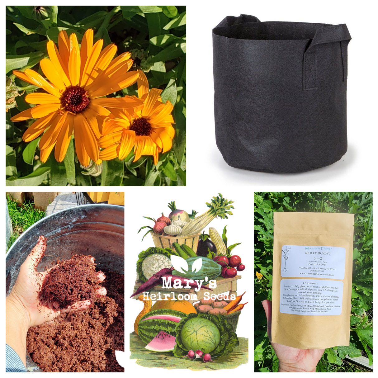 Garden in A Bag Starter Kit - 5 gallon